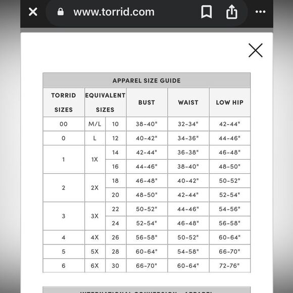 Torrid Floral Babydoll Rayon Crepe Embroidered Lace Up 3/4 Sleeve Plus Size Top - Picture 9 of 9